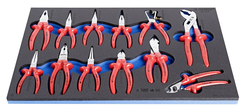 Unior 964VDE3 SOS Module Pliers Set, Protective Insulated