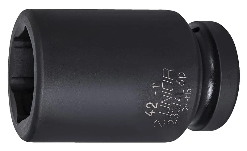Unior 9616776 Long Impact Socket, 1-inch, 33 mm
