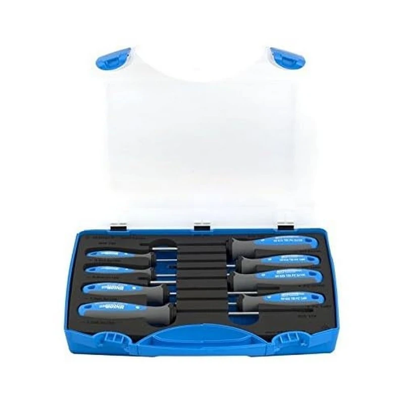 Unior 607PB8TBI Screwdriver Set TBI in Plastic Case
