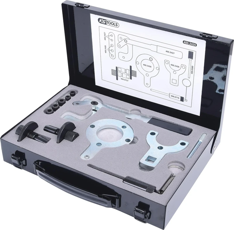 KS Tools 400.2425 Engine Timing Tool Set for Fiat 1.3 JTD Mu