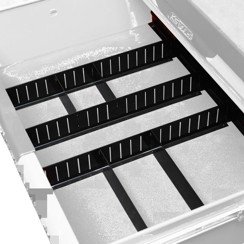KS Tools 809.9940 Set of 23 Drawer Separators Pearl - Image 1