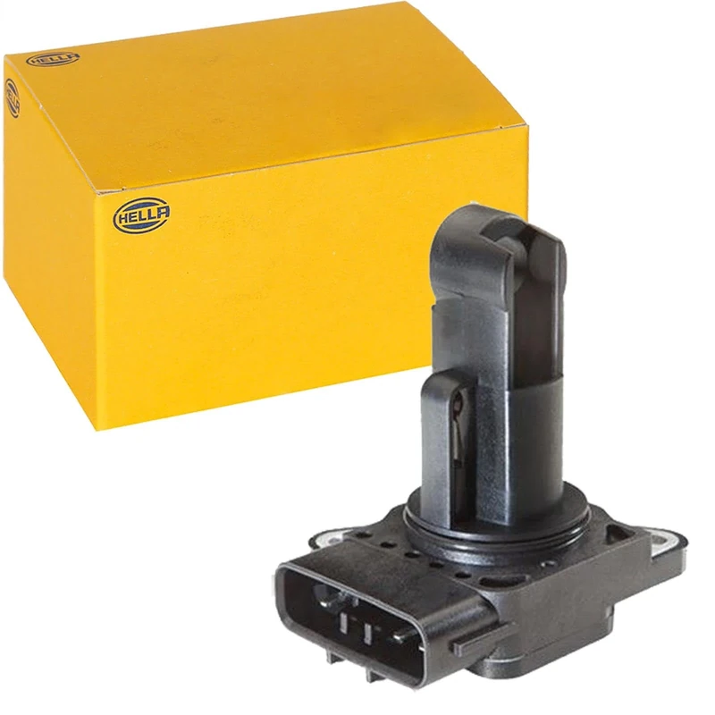 HELLA 8ET 009 142-911 Air Mass Sensor - 5-pin connector - Bolted - without suction pipe