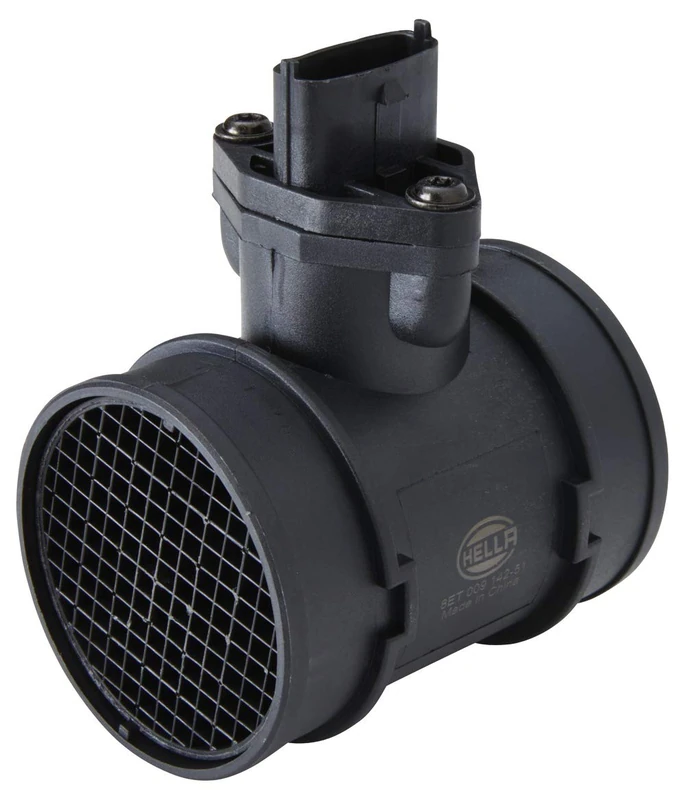 HELLA 8ET 009 142-511 Air Mass Sensor - 5-pin connector - Pipe-neck