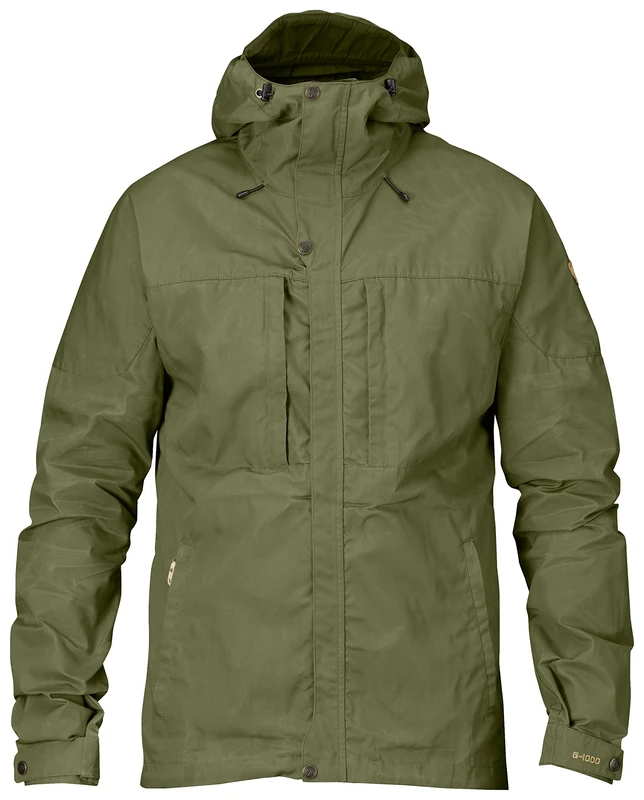 Fjällräven FJÃ„LLRÃ„VEN Men's Skogsö Jacket, Green, M UK
