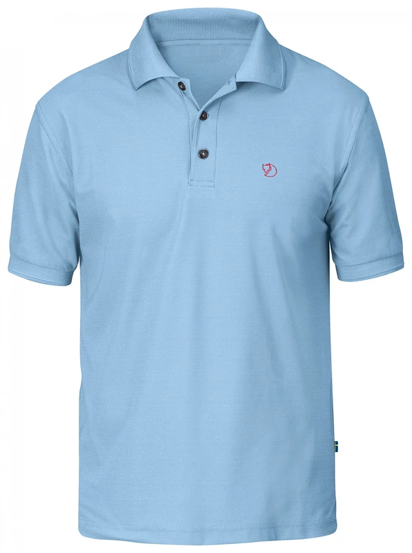 Fjallraven Men's Crowley Pique M T shirt, Blue, 3XL UK