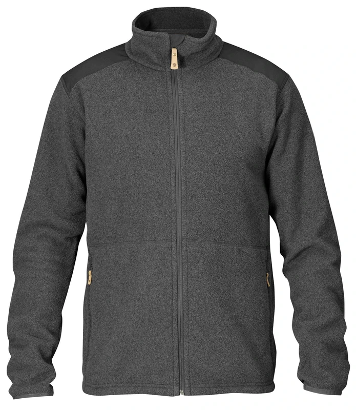 Fjallraven Men's Sten Fleece M Sweatshirt, Dark Grey, XXL UK