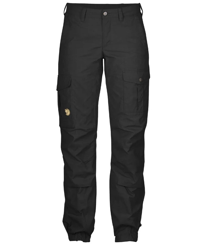 Fjällräven women's Alta trousers, long trousers, Womens, 89147, Black, 46 (EU)