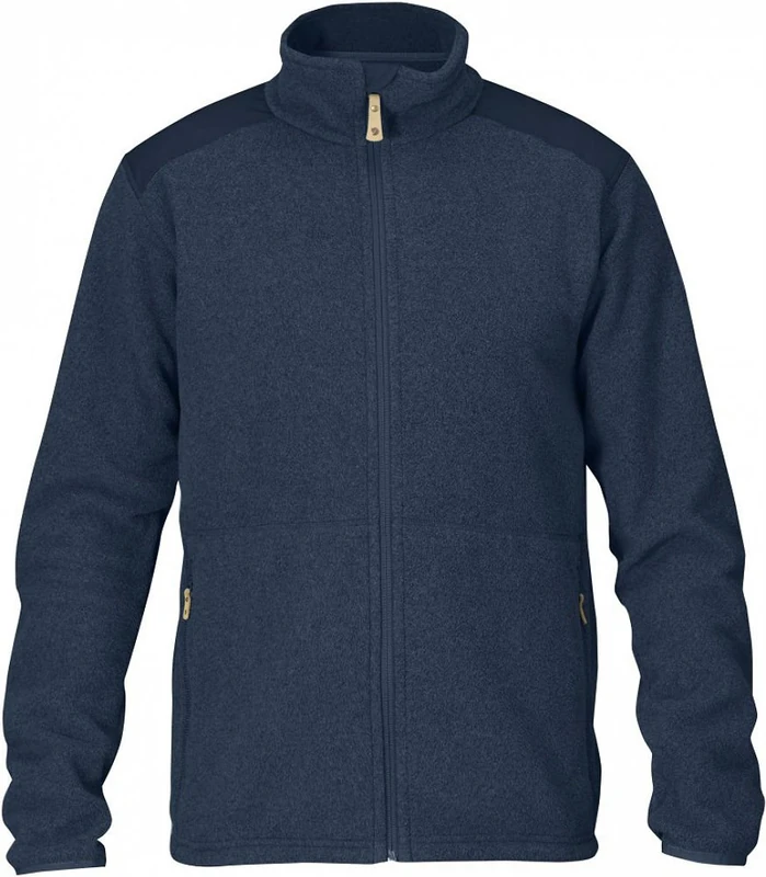 Fjallraven Sten Fleece M Sweatshirt - Dark Navy - Size XXXL