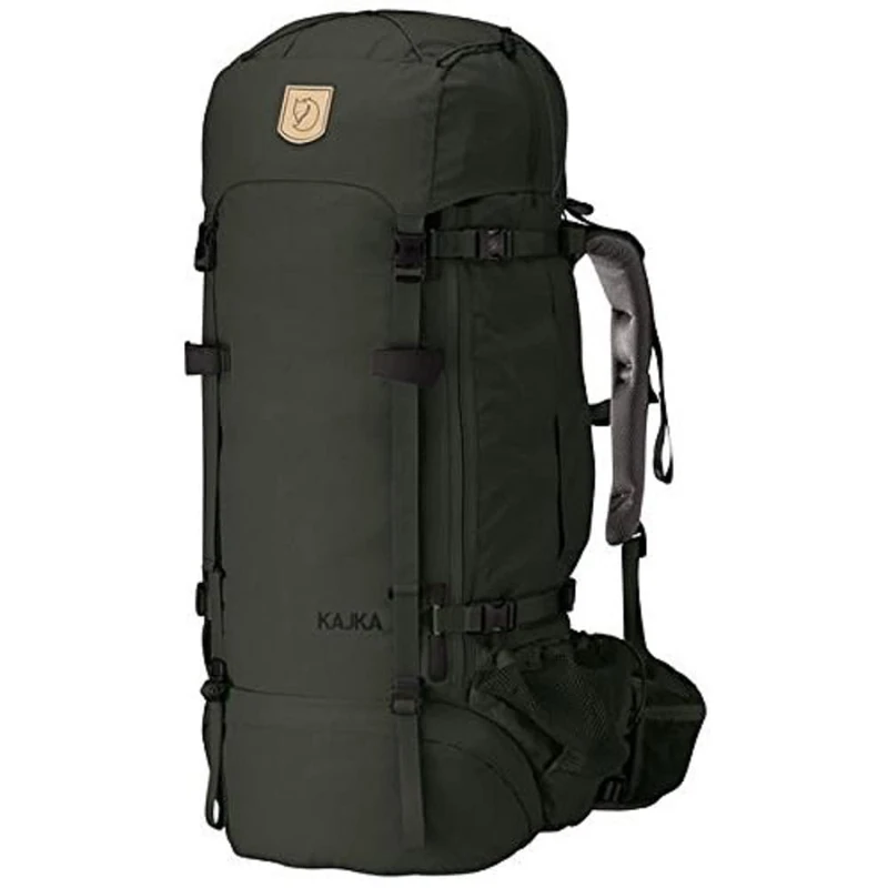 Fjällräven Unisex's Kajka Trekking Backpack, Forest Green, 36 x 30 x 73 cm/65 Litre F27094-Forest Green