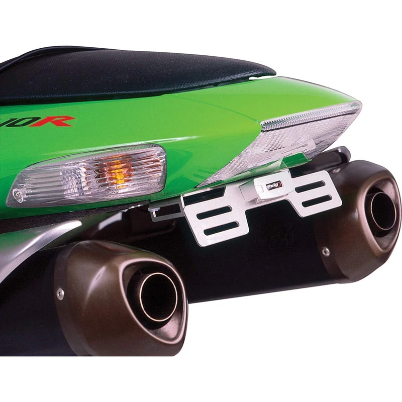 Puig 1762N License support Puig 1762N Black for Yamaha YZF-R1/SP 04'-06', Black