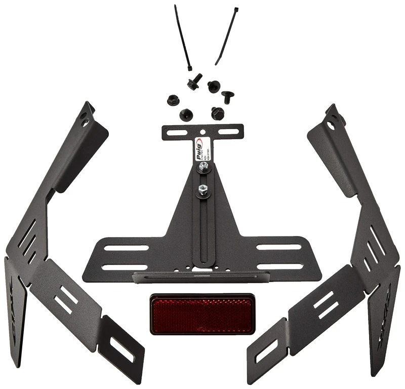 Puig 1612N License support Puig 1612N Black for Honda CBR600RR 03'-06', Black