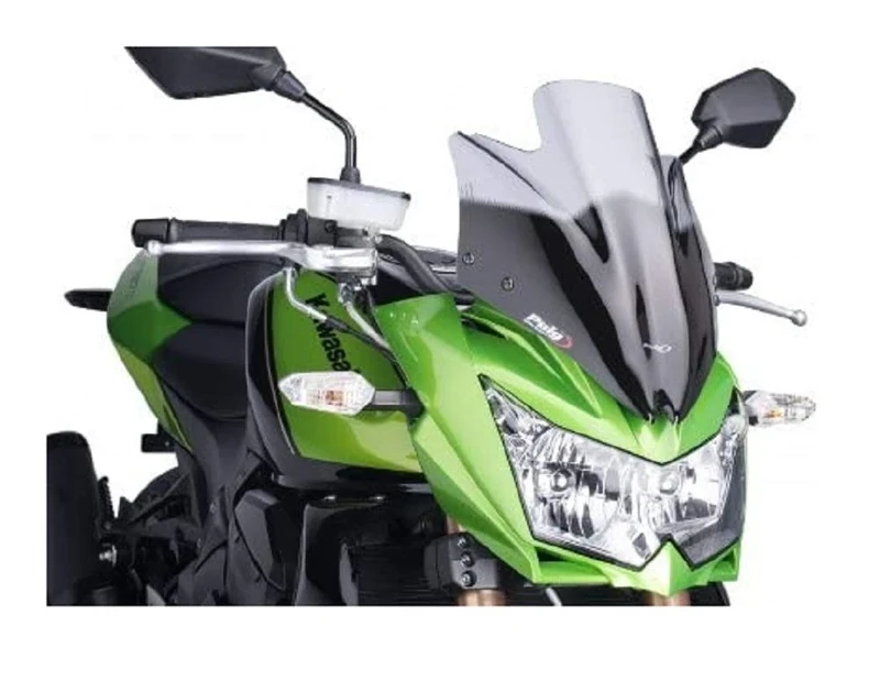 Puig 4523R Windshield for Kawasaki Z750/R 2007-2012, Red, Medium