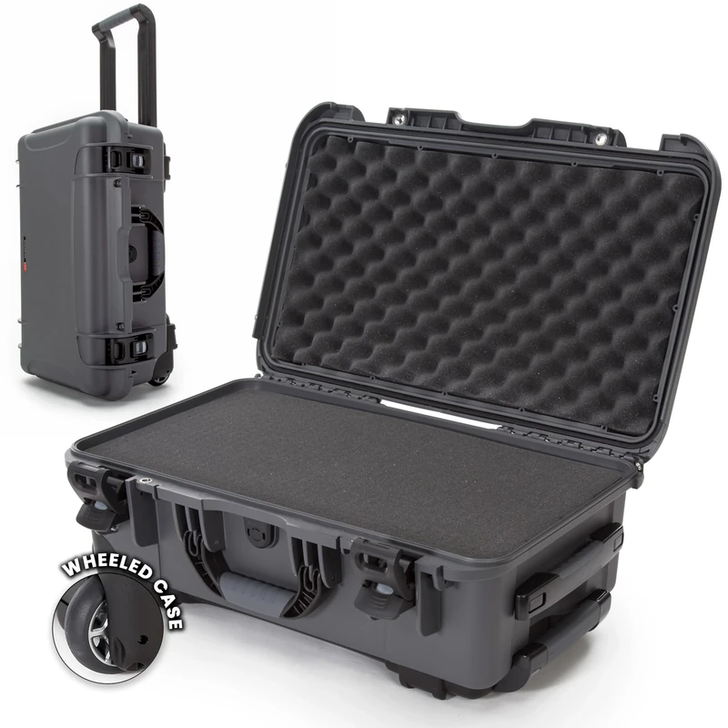 Nanuk 935 Waterproof Hard Case with Wheels and Foam Insert for Sony Mirrorless Cameras and Lenses - Graphite