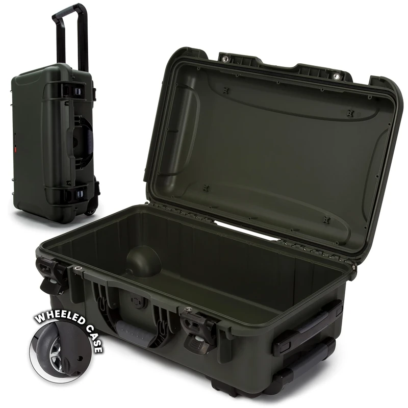 Nanuk 935 Waterproof Carry-On Hard Case with Wheels Empty - Olive