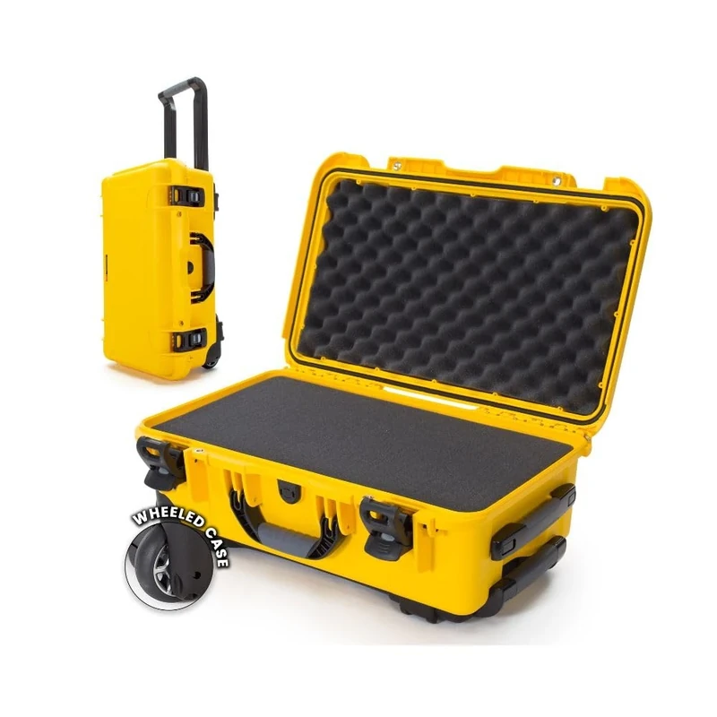 Nanuk 935 Waterproof Carry-On Hard Case with Wheels and Foam Insert - Yellow