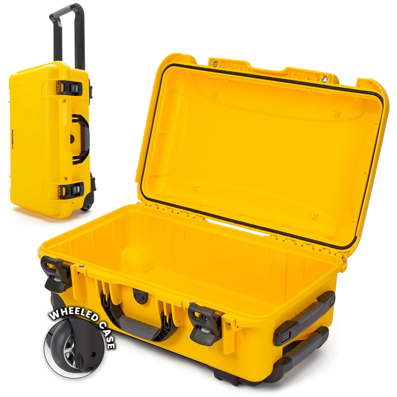 Nanuk 935 Waterproof Carry-On Hard Case with Wheels Empty - Yellow