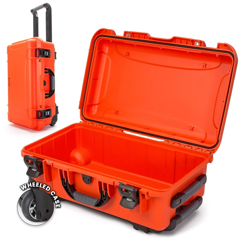 Nanuk 935 Waterproof Carry-On Hard Case with Wheels Empty - Orange