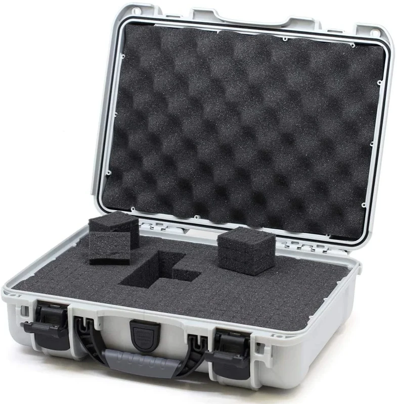 NANUK 910 Waterproof Hard Case with Foam Insert - Silver