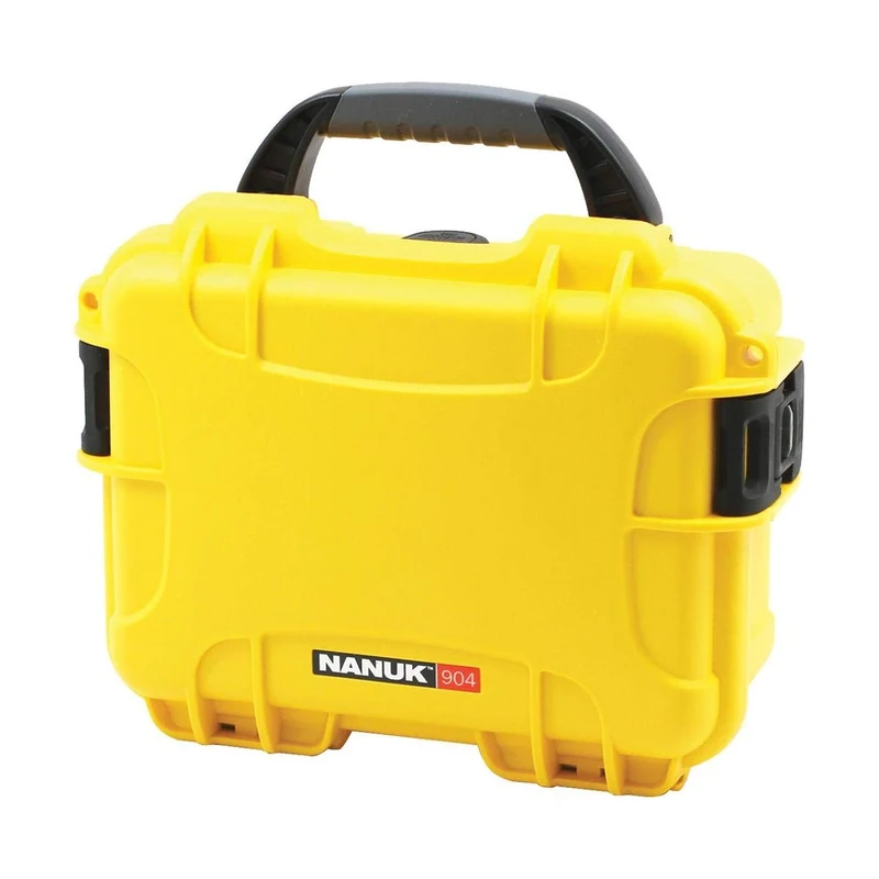NANUK 904 Waterproof Hard Case with Foam Insert - Yellow
