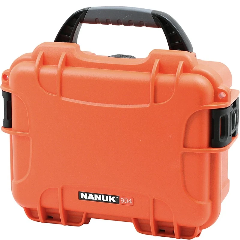 Nanuk Plasticase, Inc. 904 Waterproof Hard Case with Foam Insert - Orange