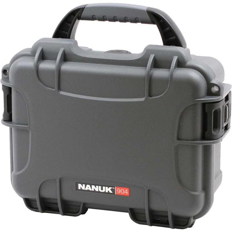Plasticase, Inc. Nanuk 904 Waterproof Hard Case Empty - Graphite