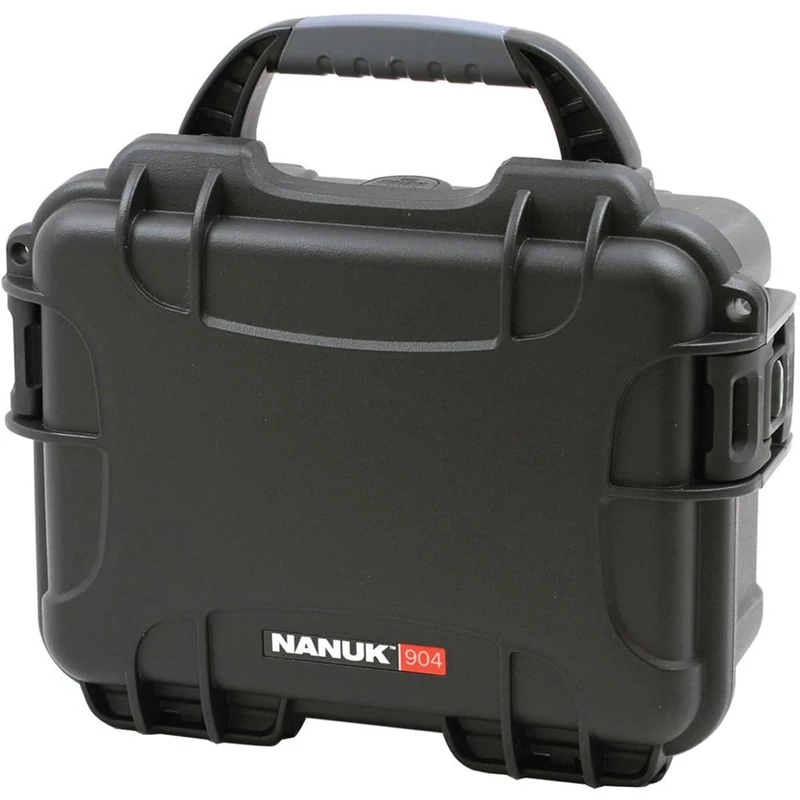 NANUK 904 Waterproof Hard Case with Foam Insert - Black