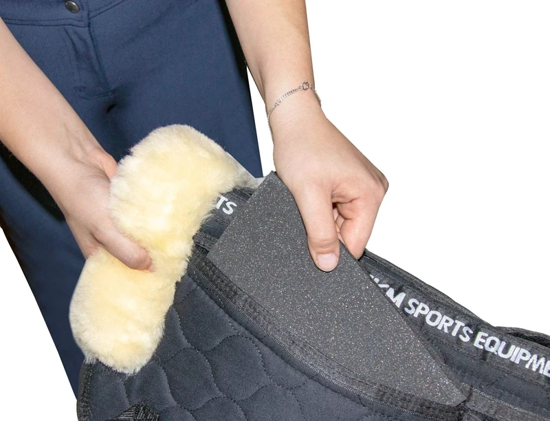 HKM SPORTS EQUIPMENT 68252 Correction Sheepskin Pad, Natural