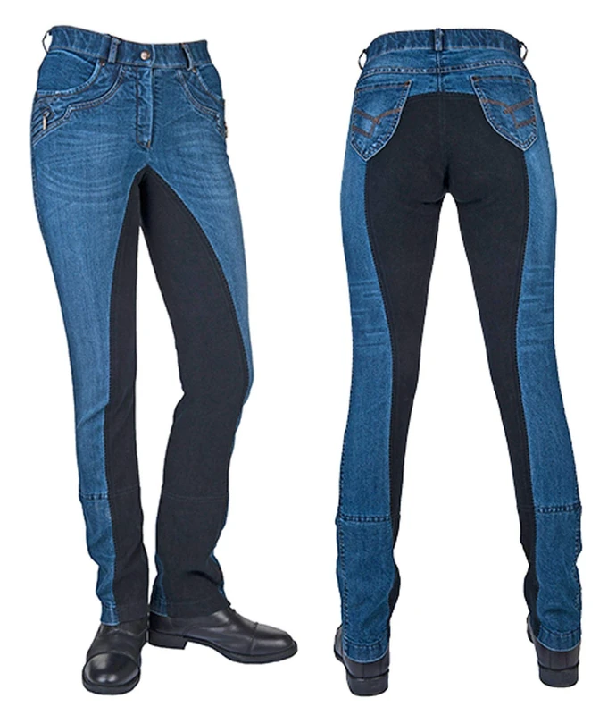 HKM Western Classic Trousers Dark Blue/Dark Blue 44