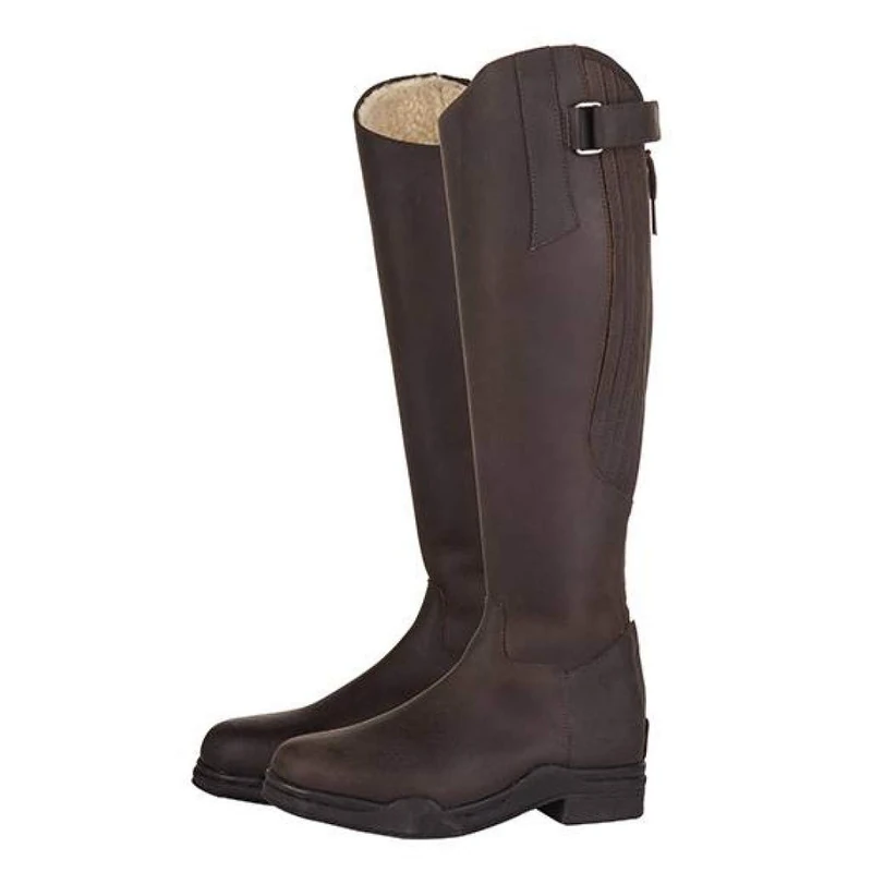 HKM Unisex Country Arctic standard l./width Riding Boots, Brown, 7