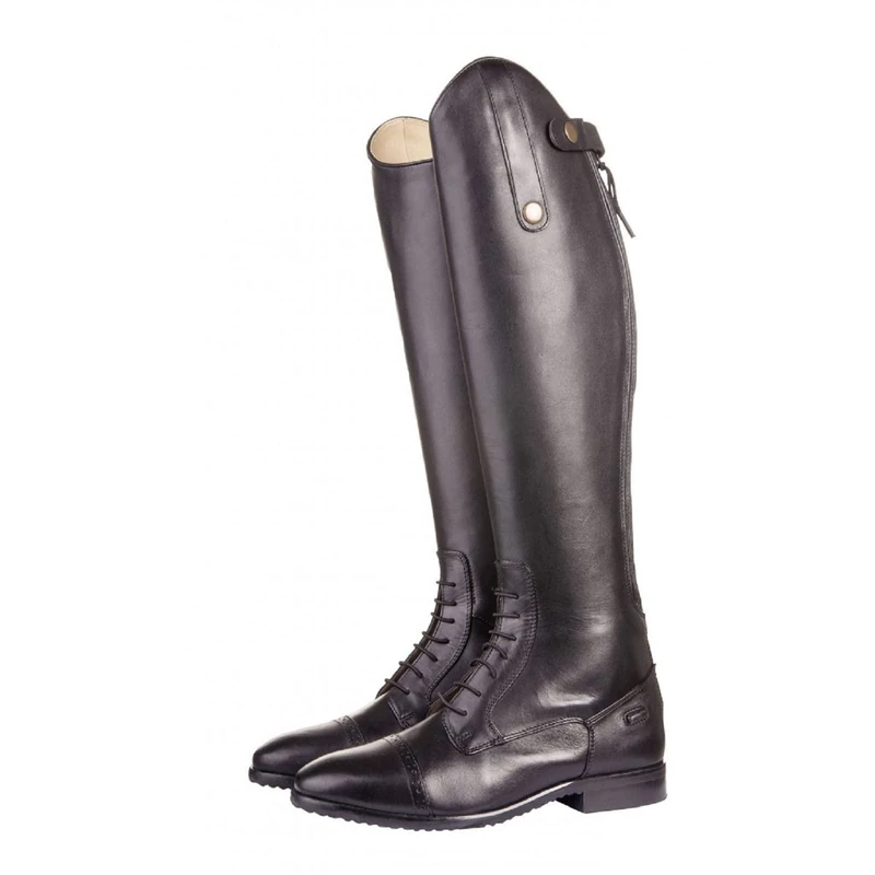 HKM Valencia Riding Boots Black - Genuine Leather Size 42
