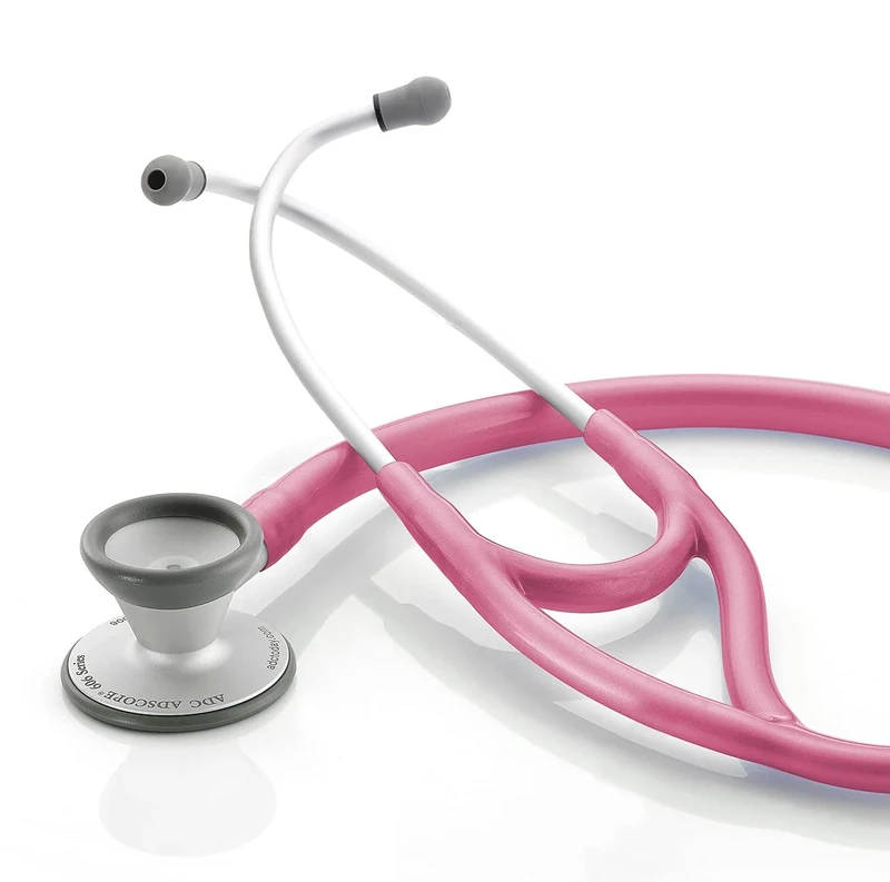ADC Adscope 606 - Ultra-lite Cardiology Stethoscope - Metallic Raspberry