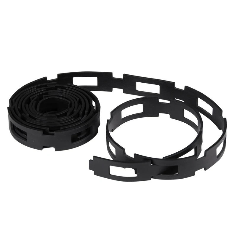 Easyflex Plastic Locking Tree, Plant and Cable Ties, 1-Inch by 100-Feet, Black