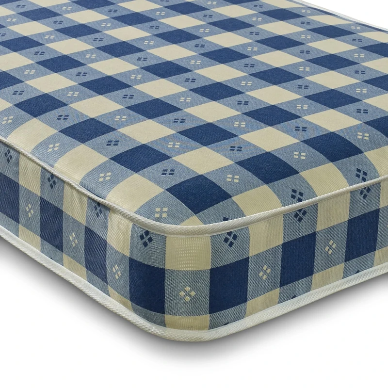 eXtreme comfort ltd Essentials DualSleep Double Sided 15cms Deep Innerspring Maximum Value Mattress, Plush Feel, Blue/White, 15cms Deep, 3ft Single 3ft x 6ft, 90cms x 190cms