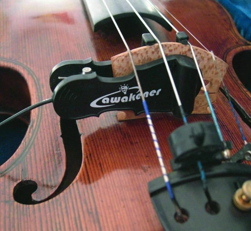 Gewa 415378 Sound Improvement awakener for Violin/Viola,black - Image 1