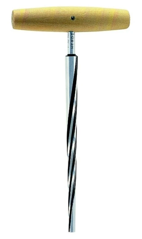 GEWA Cello, Spiral Reamer, Spiral Cut, Cutting Length 200 mm, Cone 1:25, Diameter 8-16.0 mm, Tin-Coated