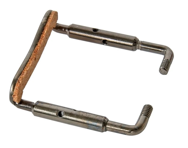 GEWA Viola 36 mm chinrest screw, titanium matt black with satin finish