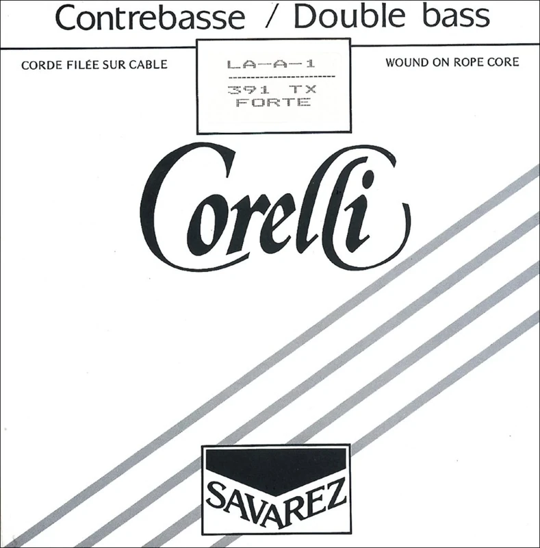 Corelli Double Bass Strings Solo Tuning Set Nickel Medium 360M