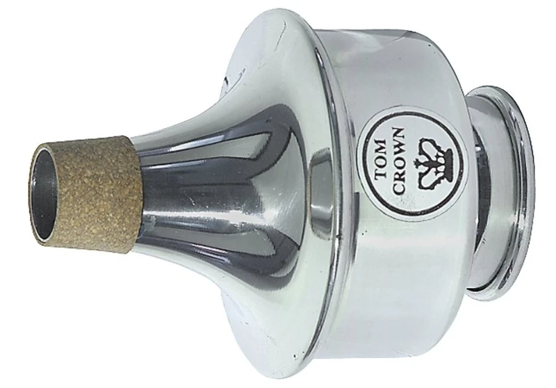 Tom Crown mute Wow-Wow piccolo trumpet, aluminium body