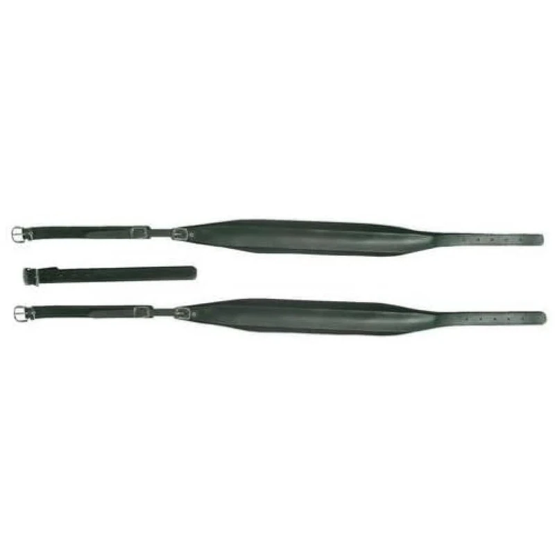 GEWA 766040 Tragriemen für Akkordeon extra breit Leder schwarz