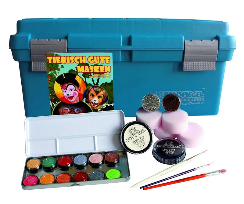 Owl Mirror 299579 ? Make-Up Case Animal Masks - Image 1