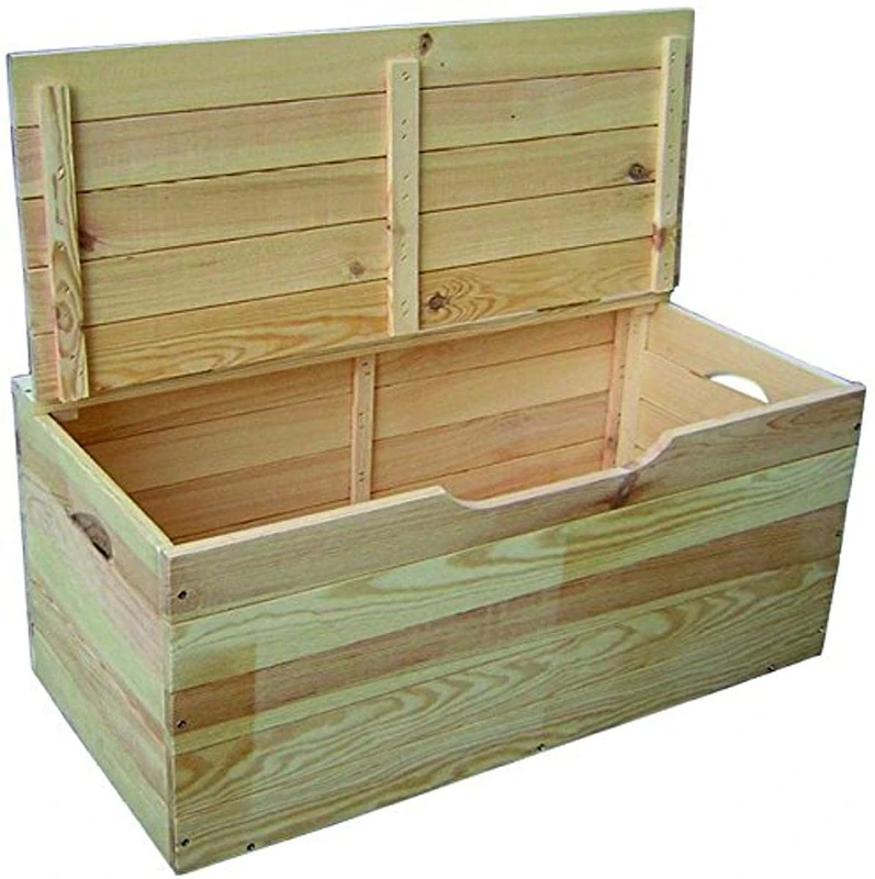 Blinky 7971710 Wooden Chest, Tulip, with Lid - Image 1