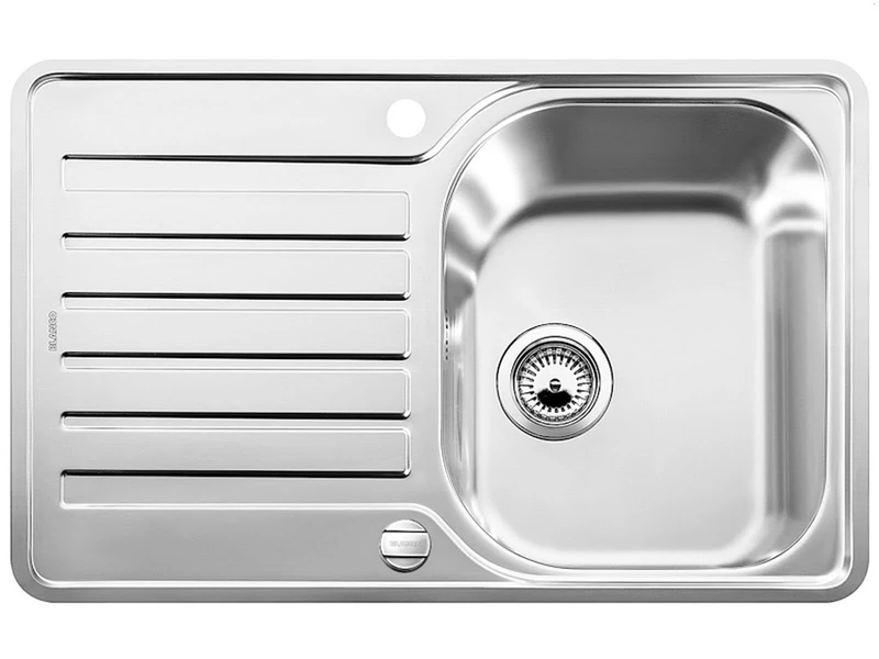 BLANCO LANTOS 519059 S-IF Compact Sink for 45 cm Base Cabinet, Stainless Steel Brushed Finish