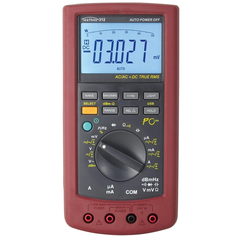 Testboy 2213000 Digital Multi-Meter with USB Interface