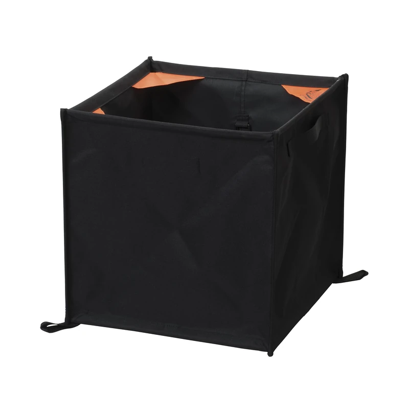 Weaver Leather Arborist Throw Line Storage Cube, Black/Orange - Image 1