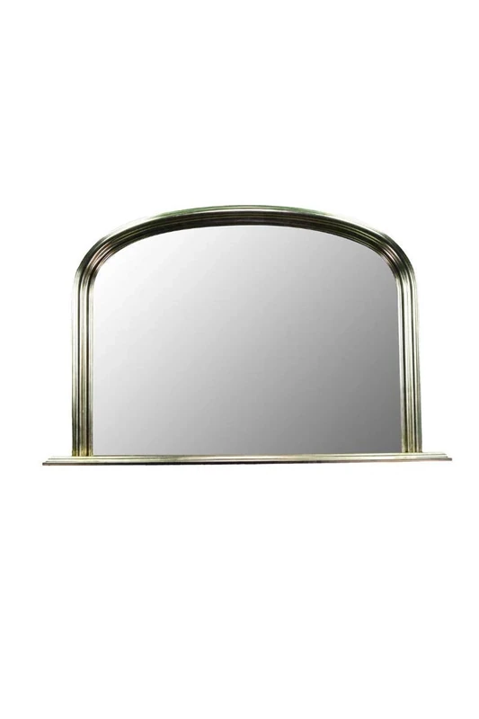 Mirror Large Silver Over Mantle Overmantle Big Wall 4Ft X 2Ft7 120cm X 79cm,880348170-1