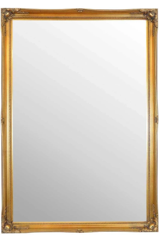 3Ft4 X 2Ft4 102cm X 72cm Large Gold Antique Style Ornate Wall Big Mirror Bargain