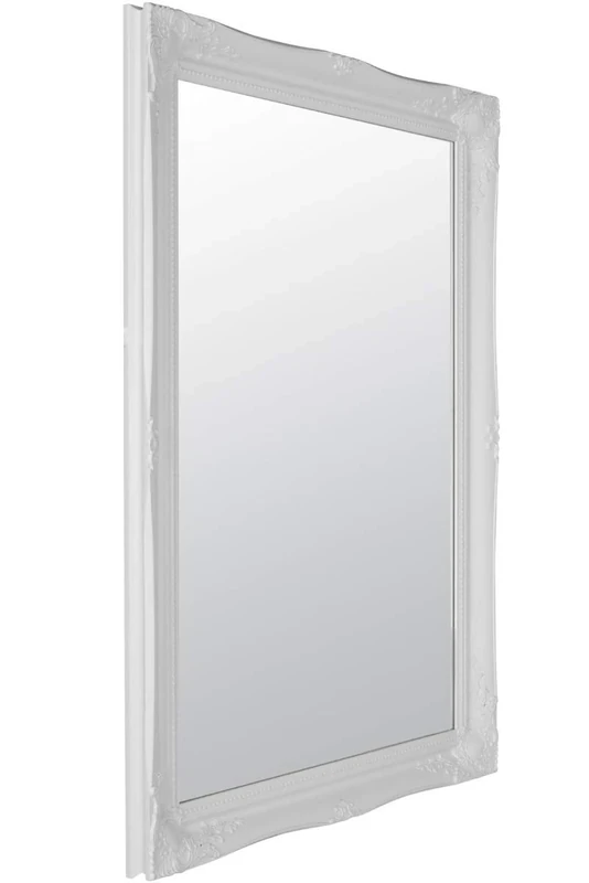 Mirror Large White Decorative Antique Wall 3Ft6 X 2Ft6, 107x76