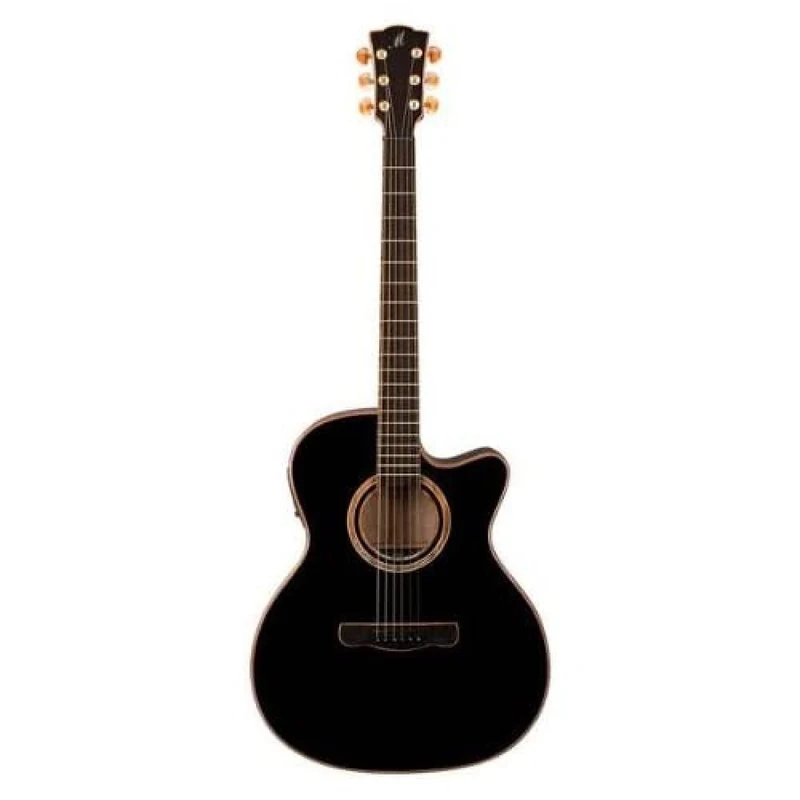 Merida Extrema Diana Series Western Guitar - Black High Gloss