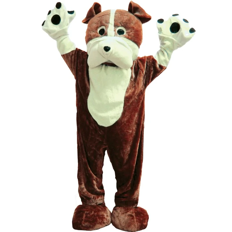 Dress Up America Bulldog Mascot - Size Adult