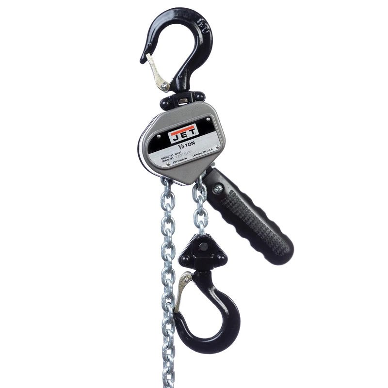 Jet® Lifting Systems JLH-50-10, JLH Series 1/2 Ton Lever Hoist, 10' Lift (181510)